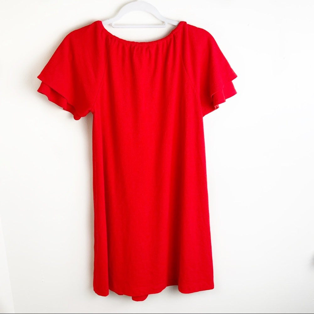 Texture & Thread by Madewell Flare Sleeve Dress - Picture 6 of 6